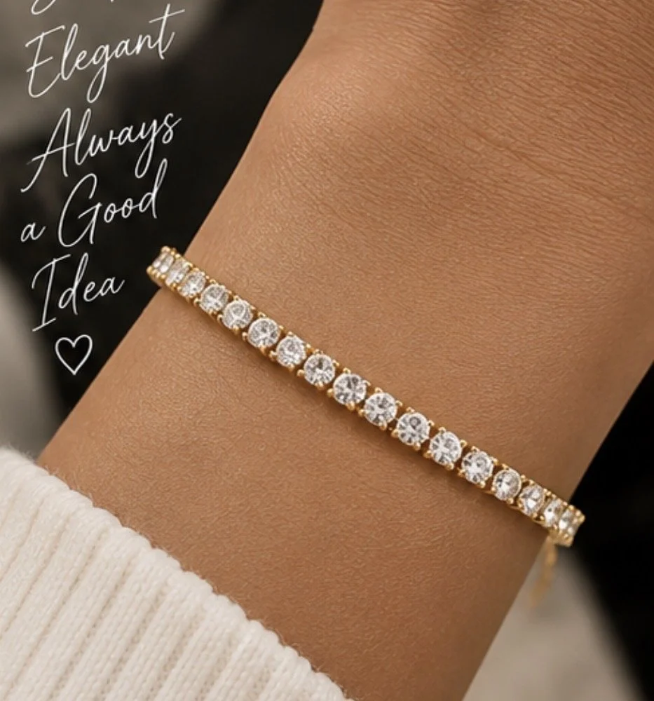 Crystal Tennis Bracelet
