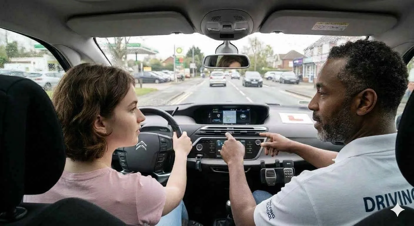 Driving Lesson - Behind the Wheel