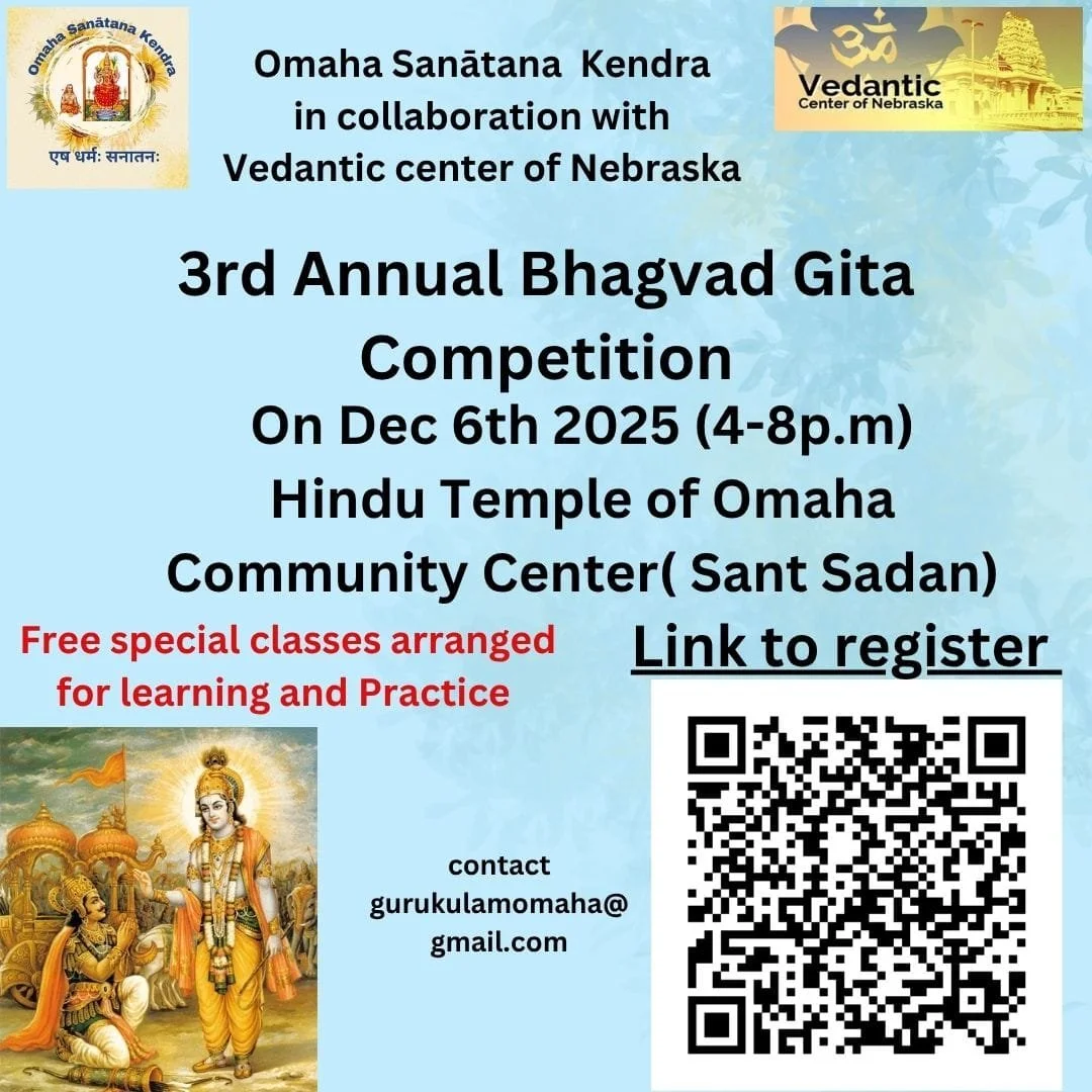 3rd Annual Bhagavad Gita Competition