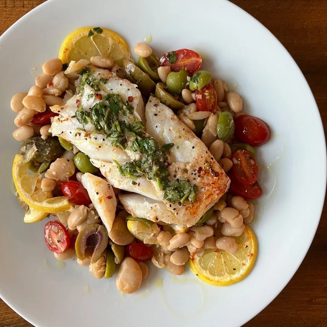 Mediterranean Baked Fish