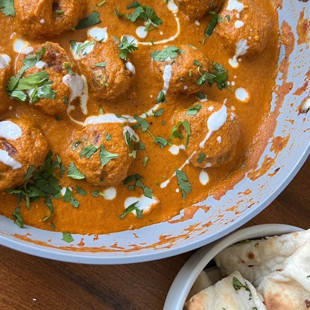 Butter Chicken Meatballs
