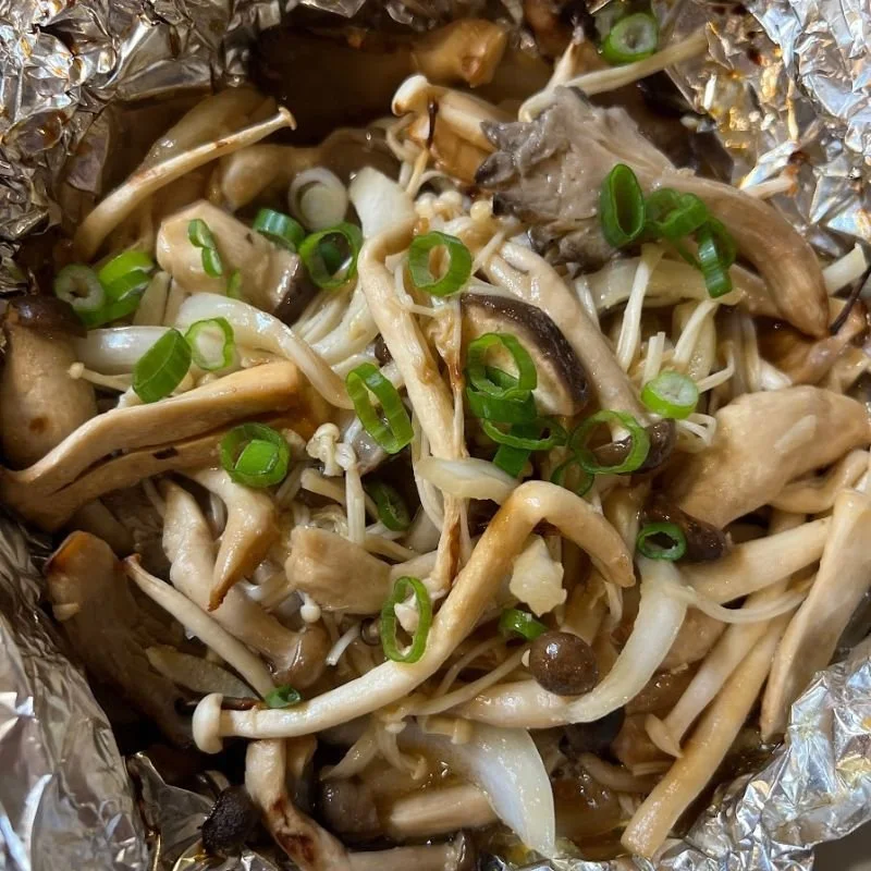 Miso Mushroom Bake