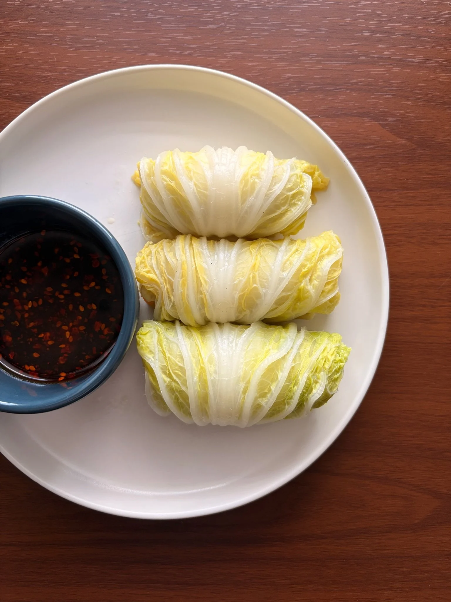 Steamed Cabbage Dumplings