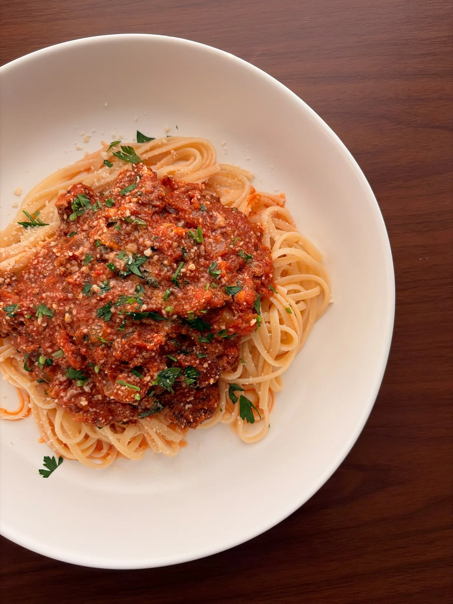 Middle Eastern Spiced Bolognese