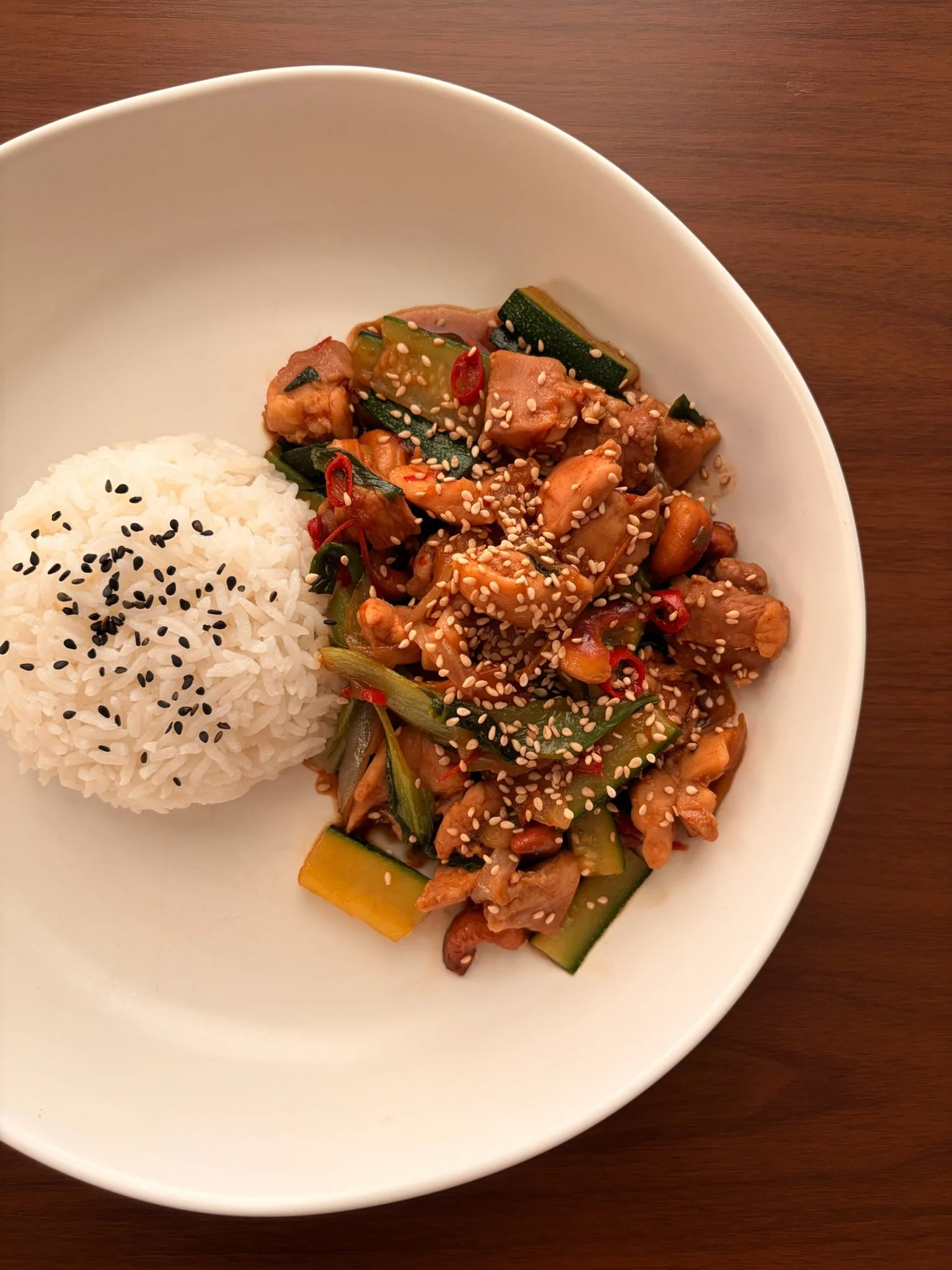 Thai Cashew Chicken
