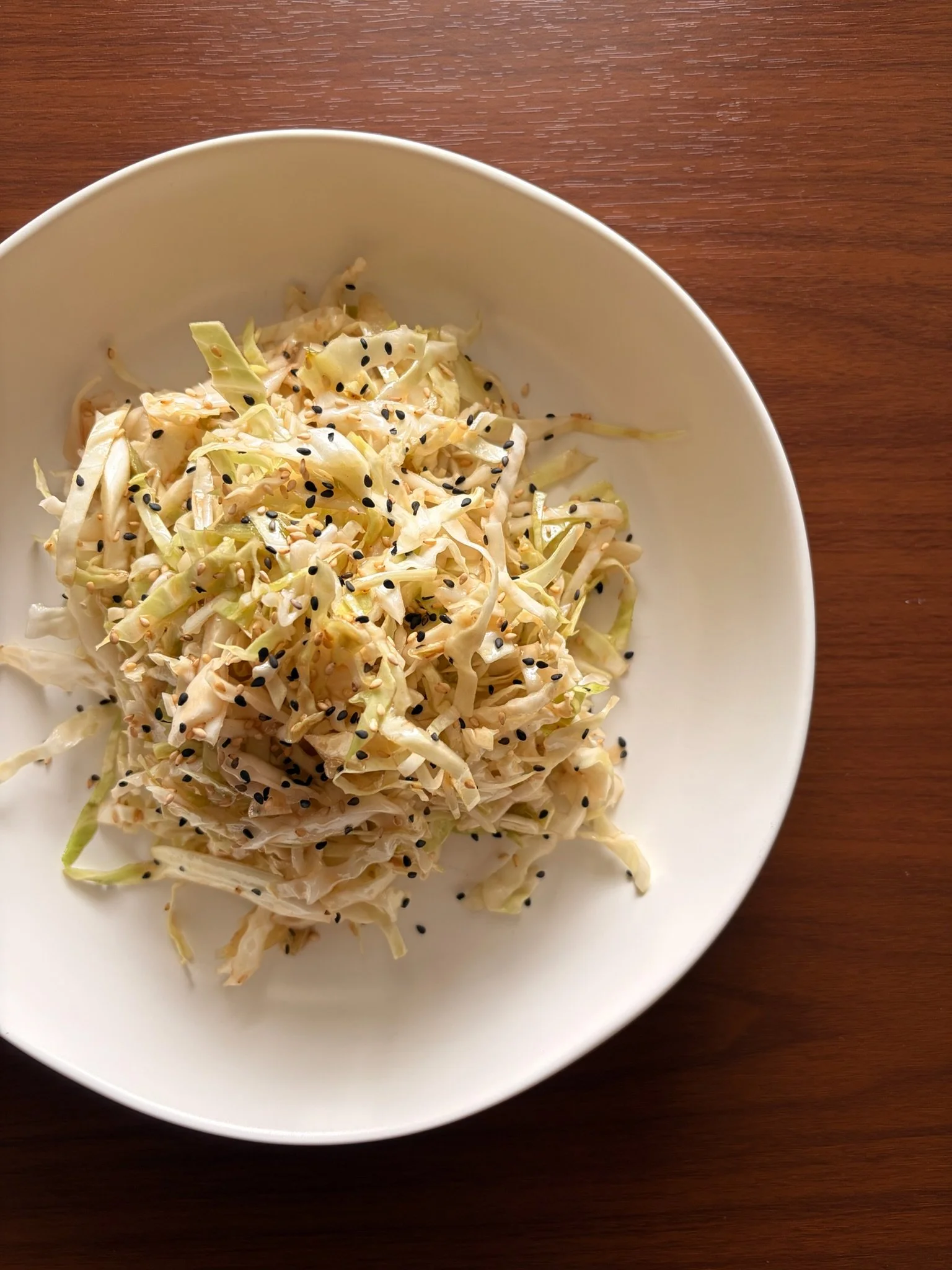 Sesame Cabbage Salad