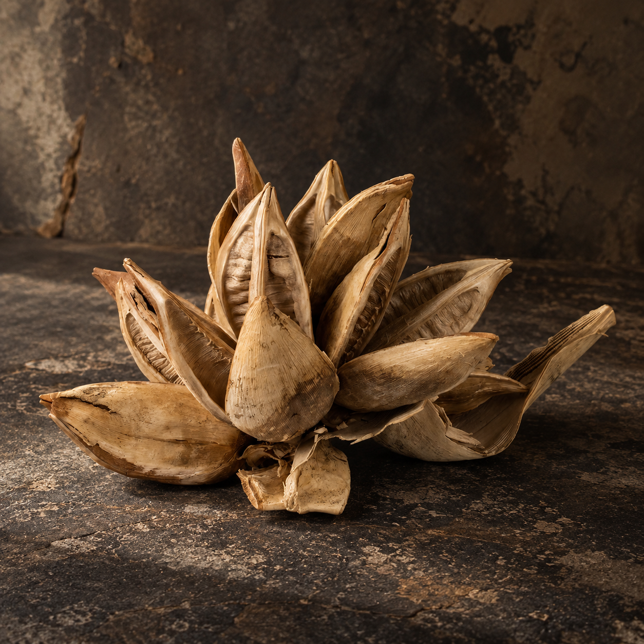 Dried Bleached Star Pod