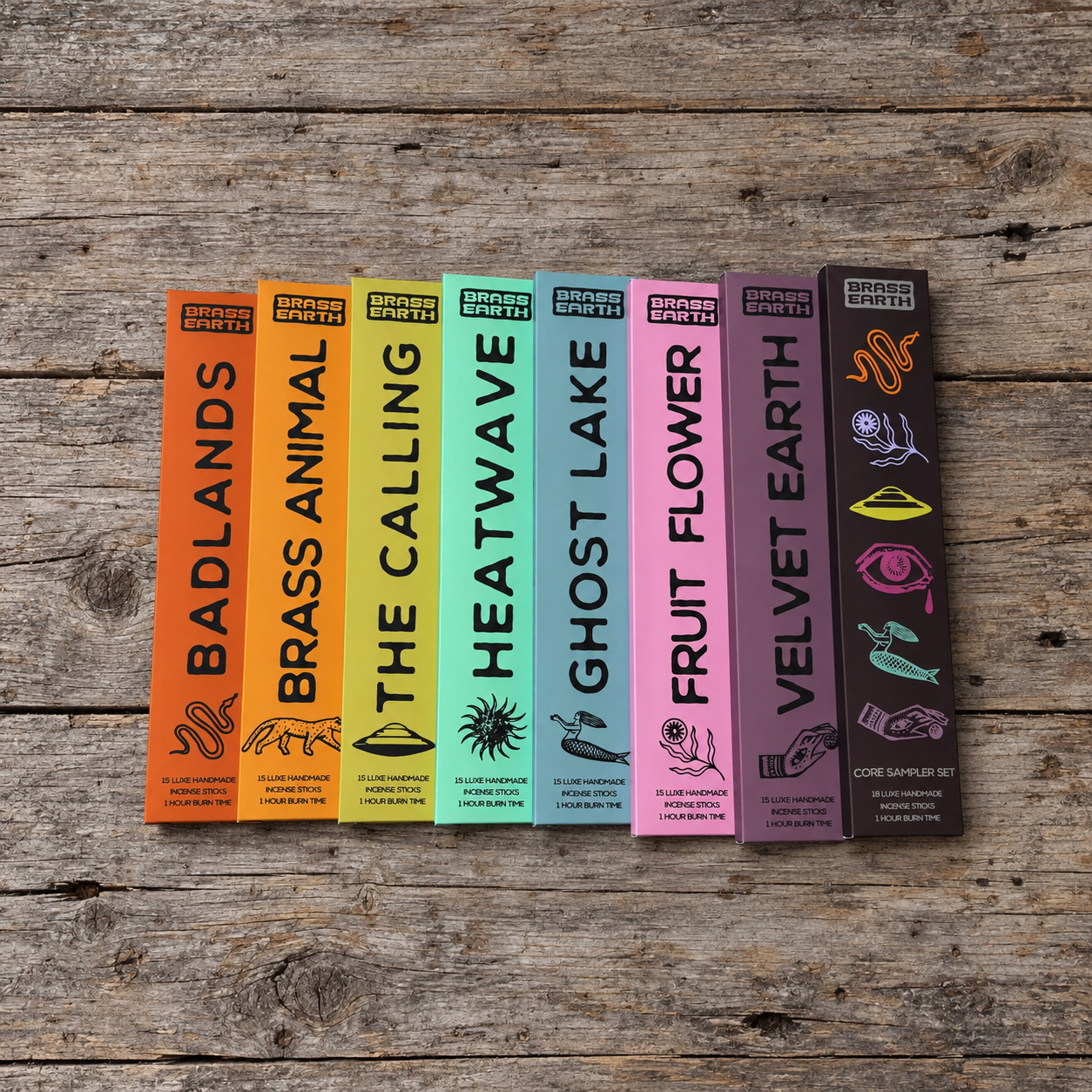 Brass Earth Luxe Handmade Incense