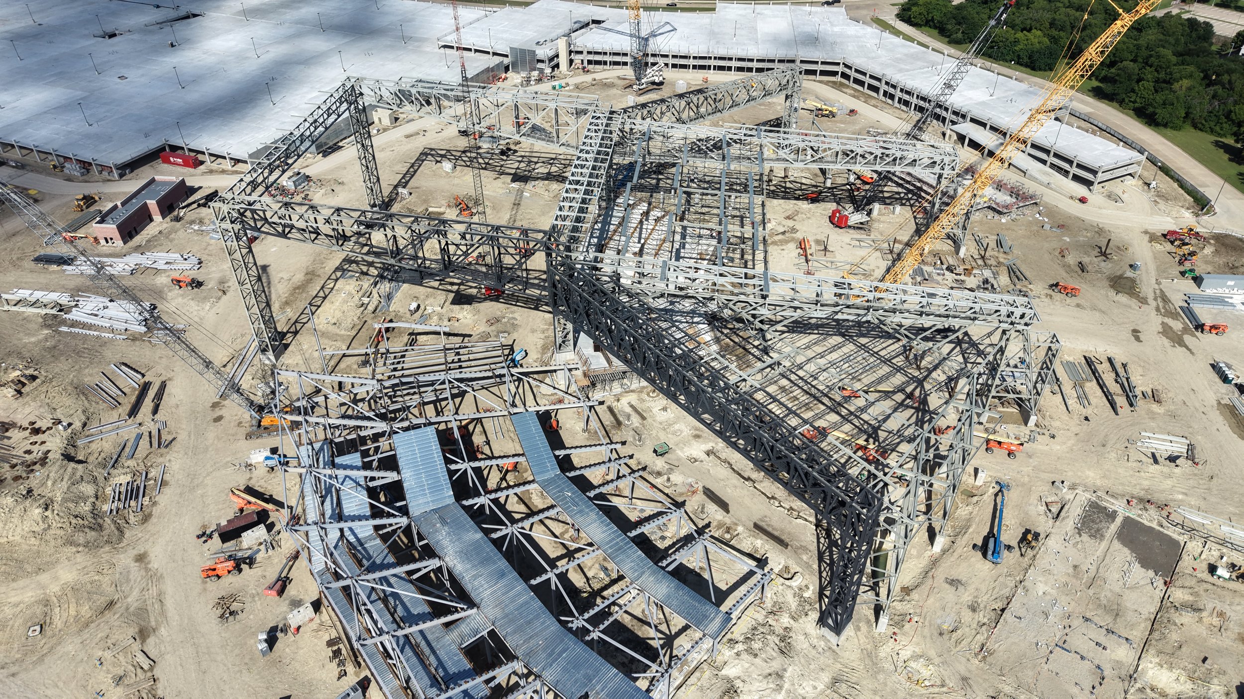 Sunset Amphitheater Construction
