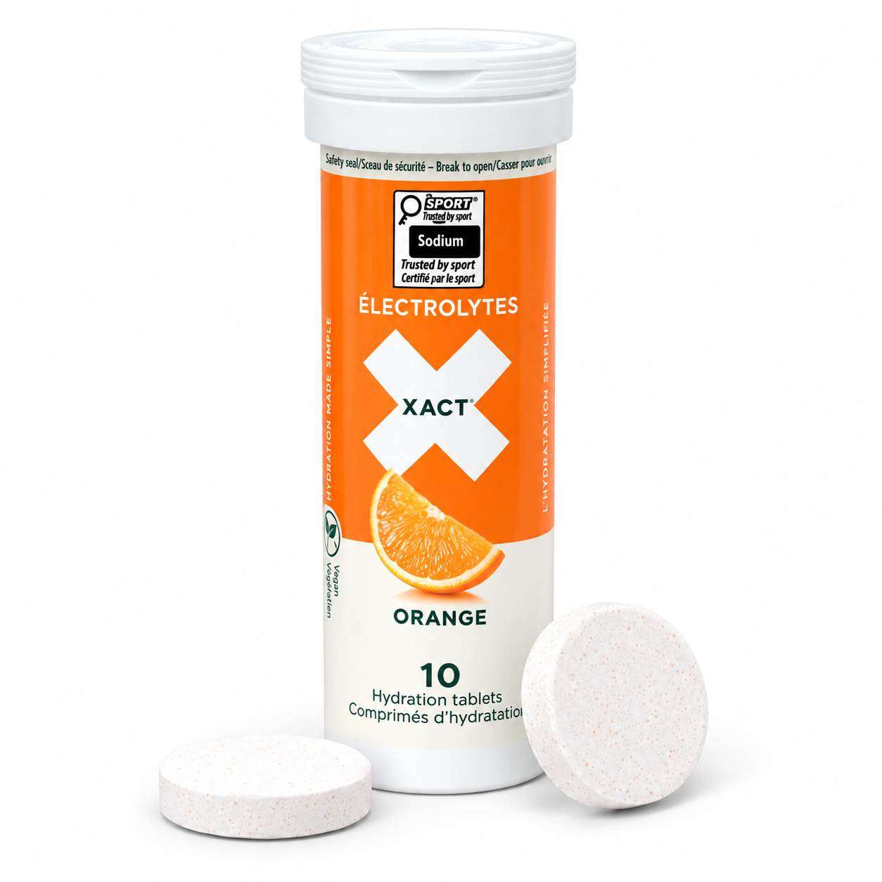XACT Electrolytes Tabs - Orange - NEW