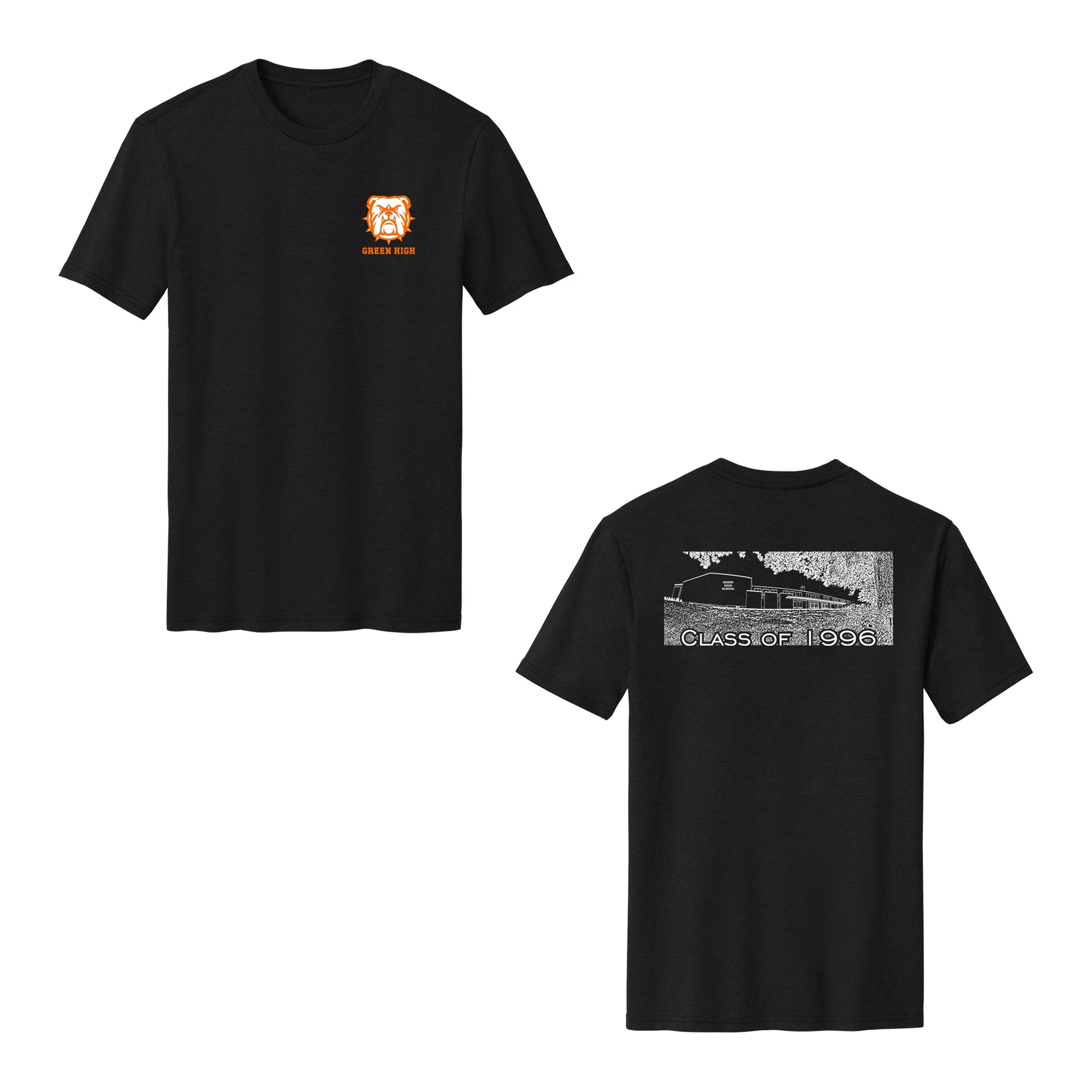 Green High Class of 1996 Reunion T-Shirt