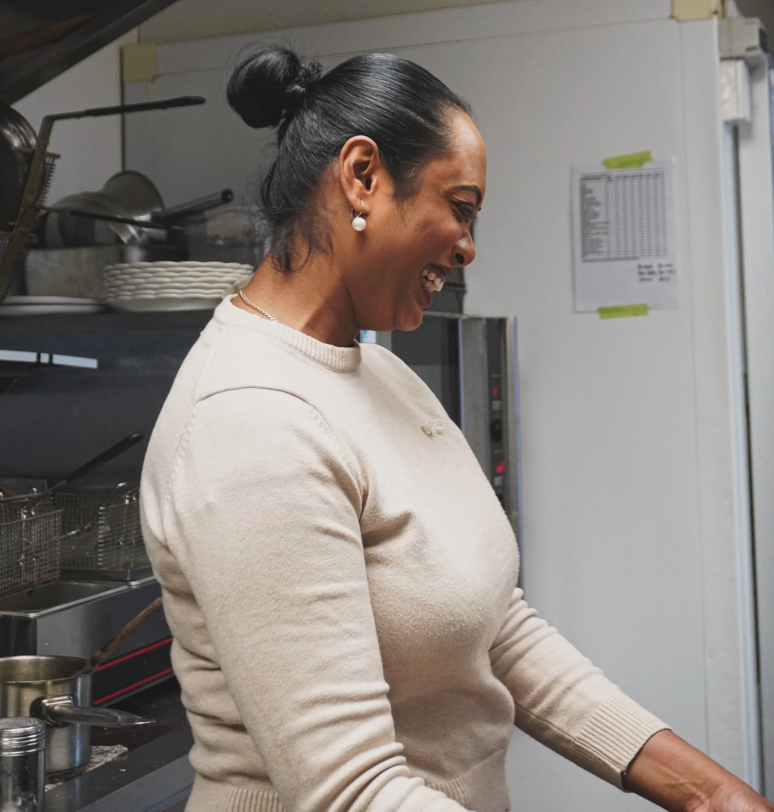 It&rsquo;s a family business😌

Meet Shetal, she is our founder&amp; chef, mama and front of house all with big smile😍 We could not function without her!

.
#aucklandfoodie #aucklandbusiness #aucklandchef #familyownedbusiness #family