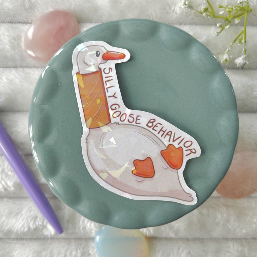 Silly Goose Sticker