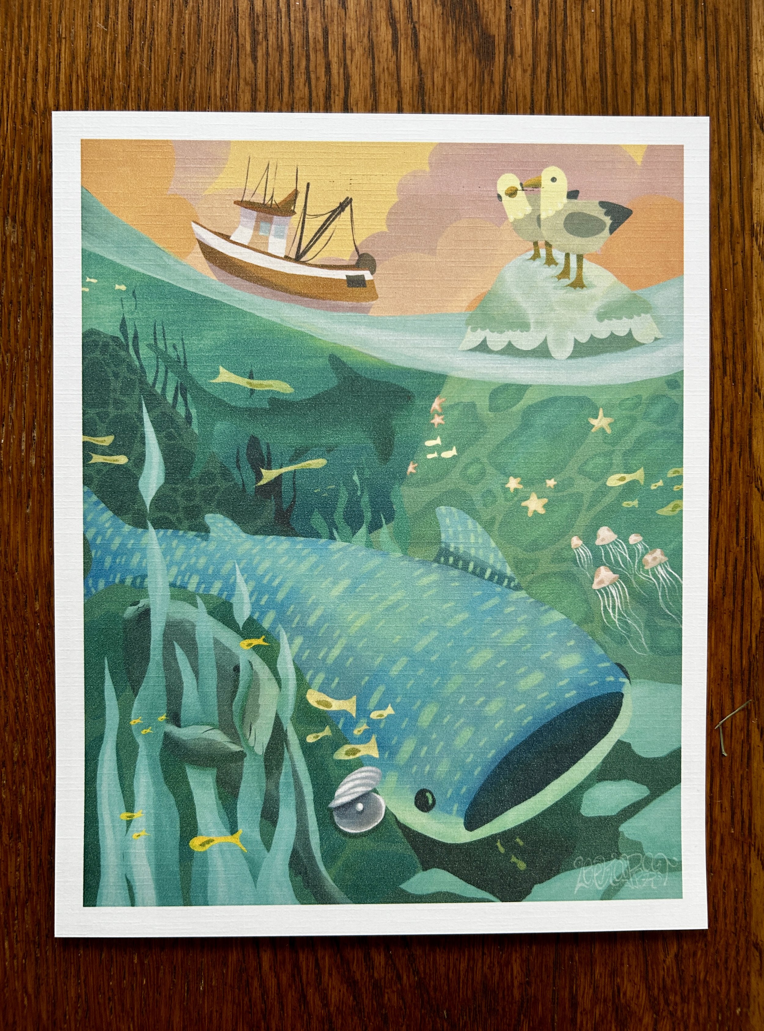 [LG] Gone Fishing Print