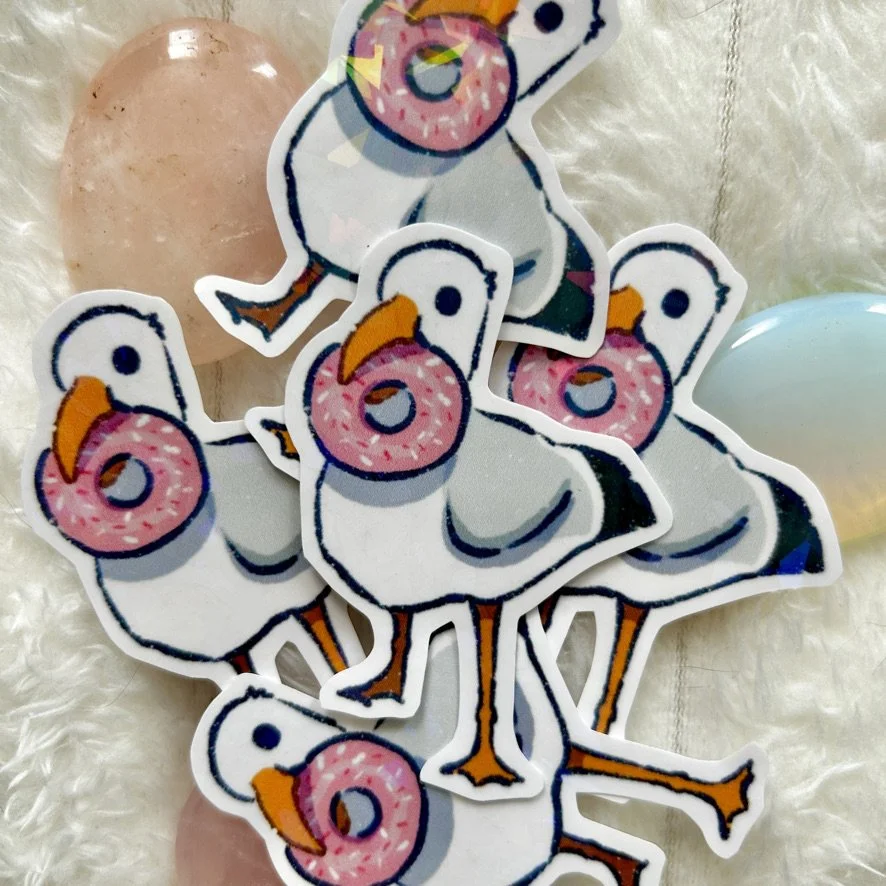 Seagull Sticker