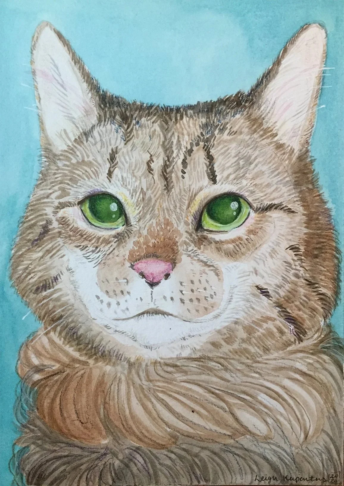 Bowde, Watercolor