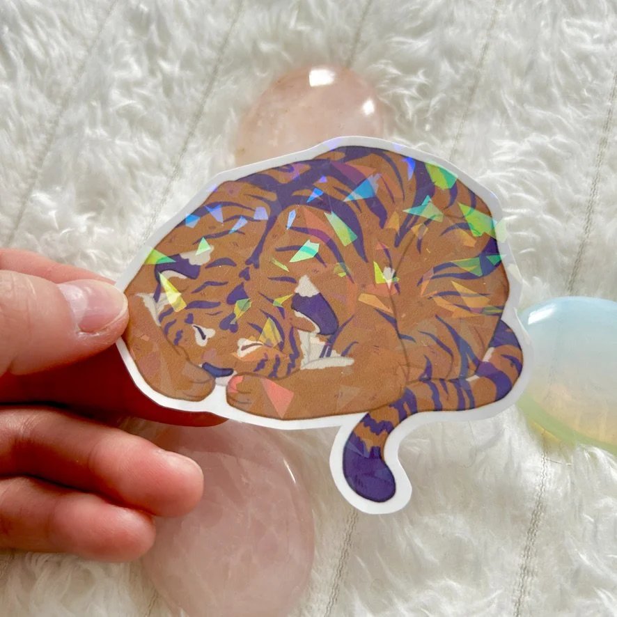 Tiger Love Sticker