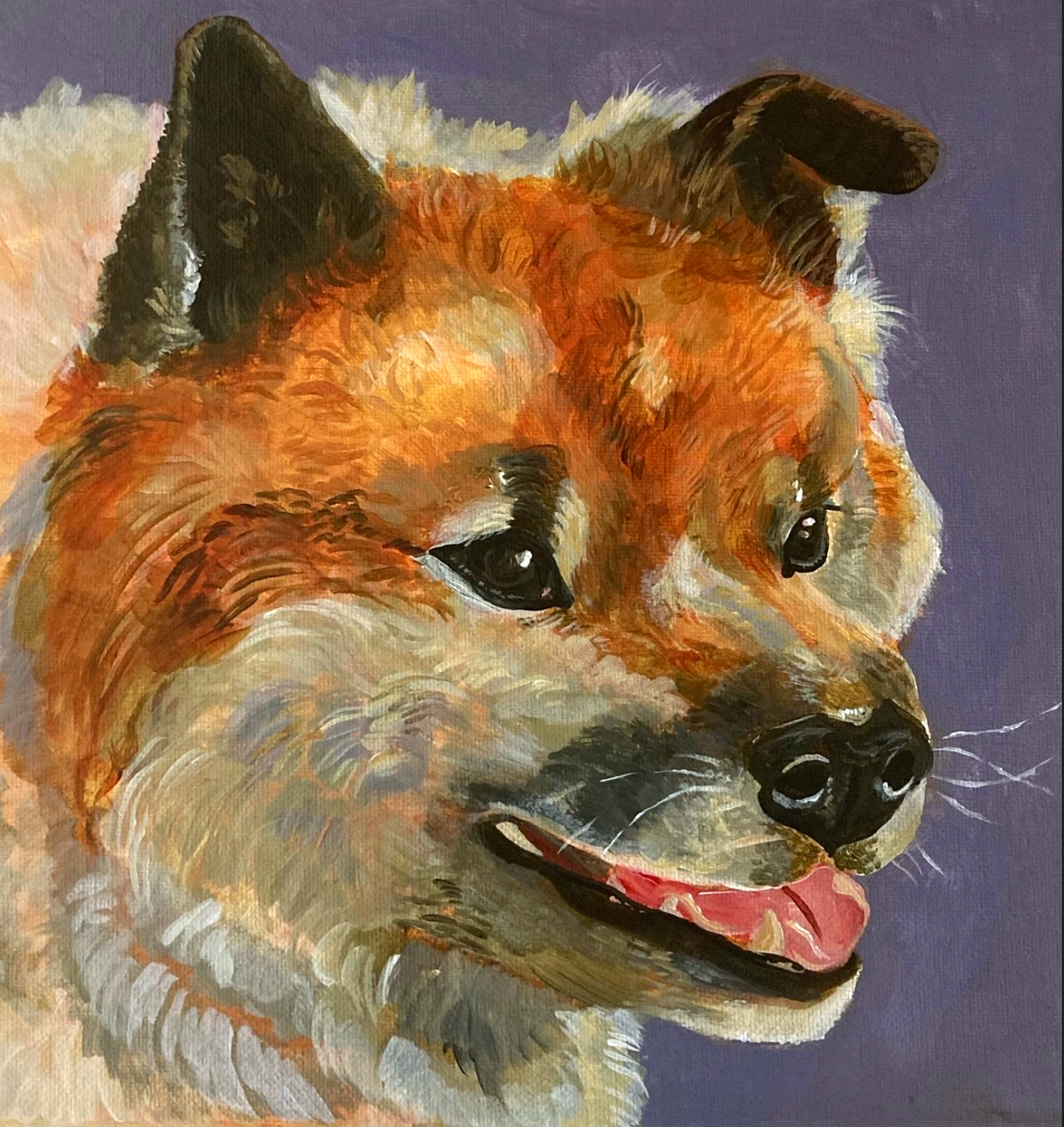 Sindri, Acrylic Painting