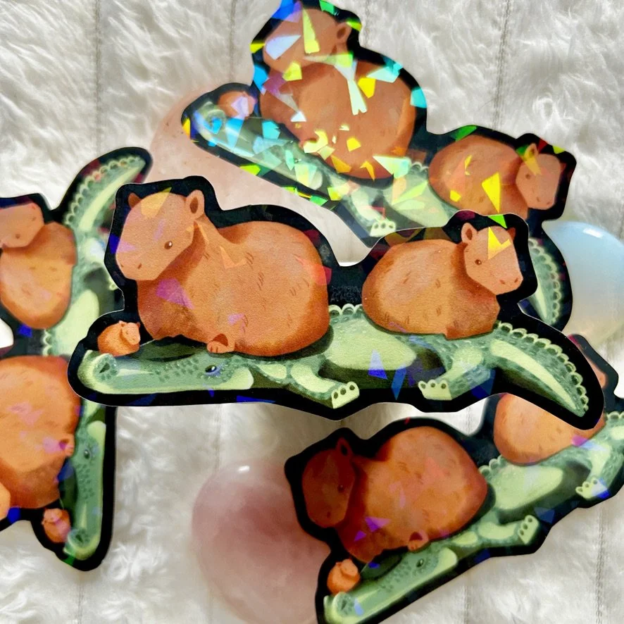 Capybara Sticker