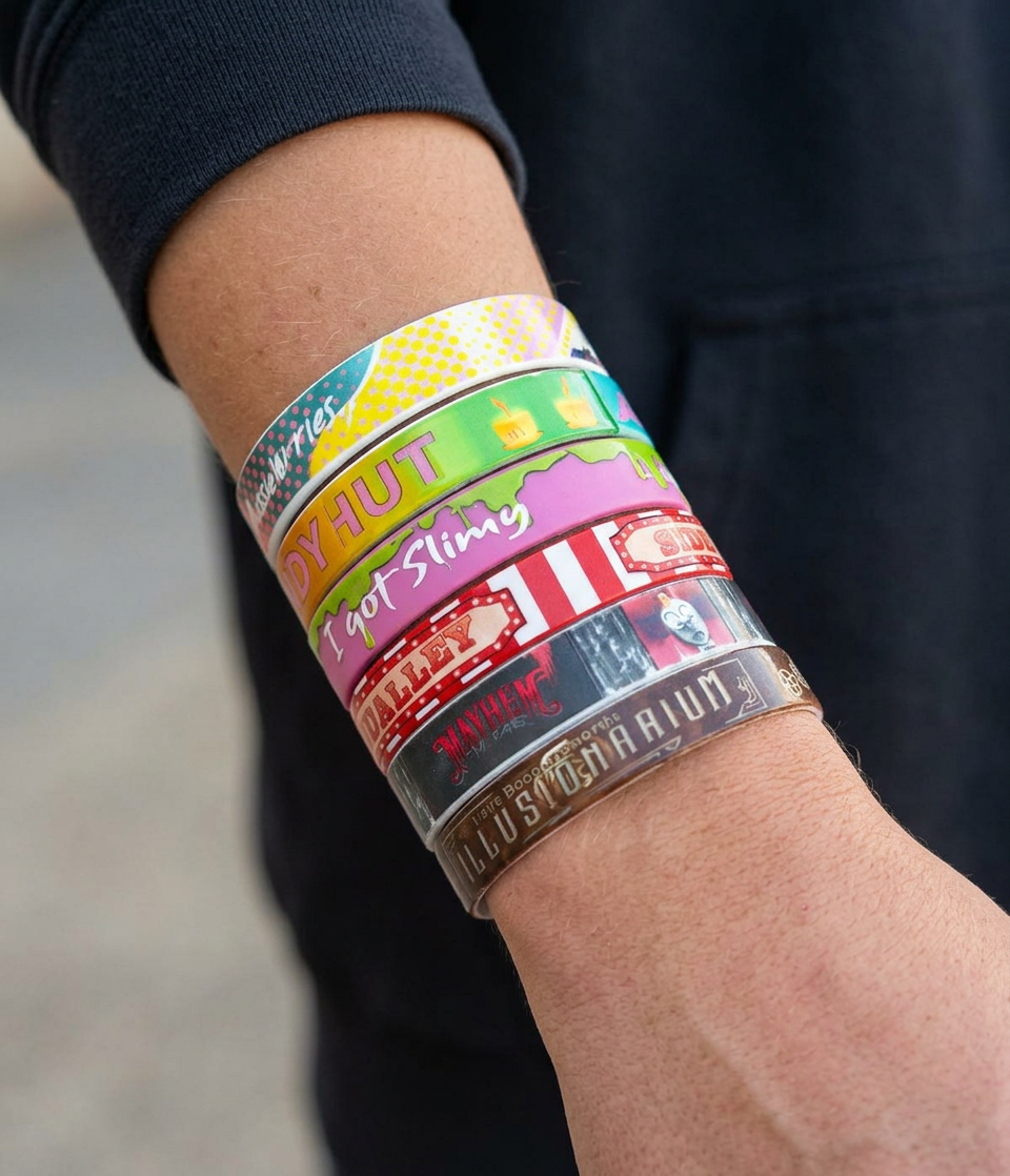 Fully Sublimated Wristbands - Aussie World