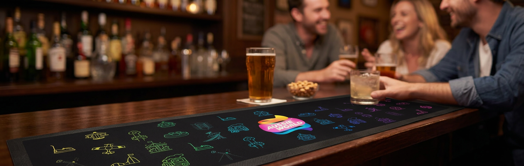 Bar Mat - Aussie World