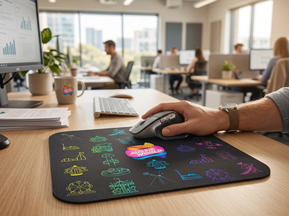 Mouse Pad - Aussie World