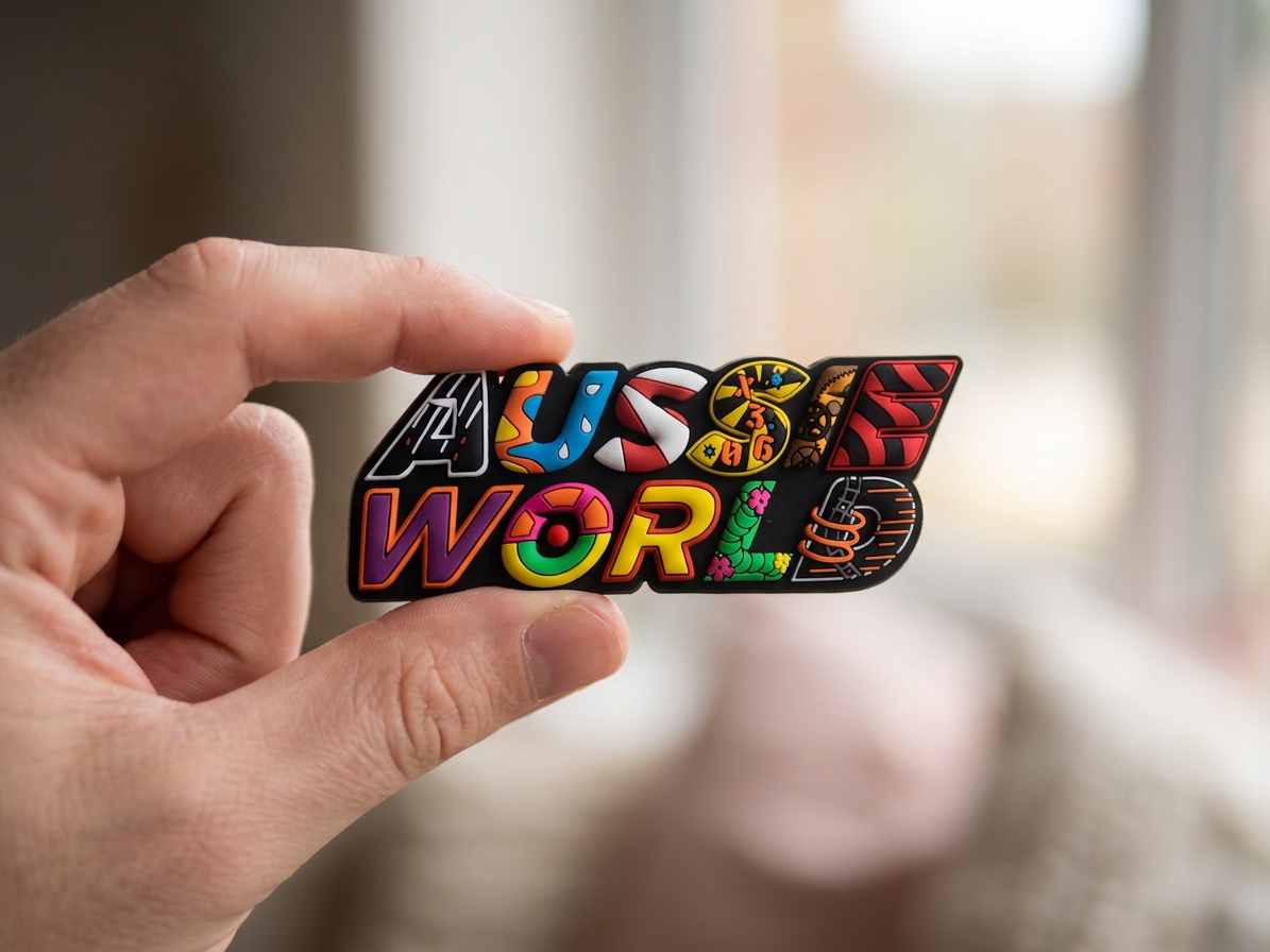 Magnet - custom rubber PVC - Aussie World