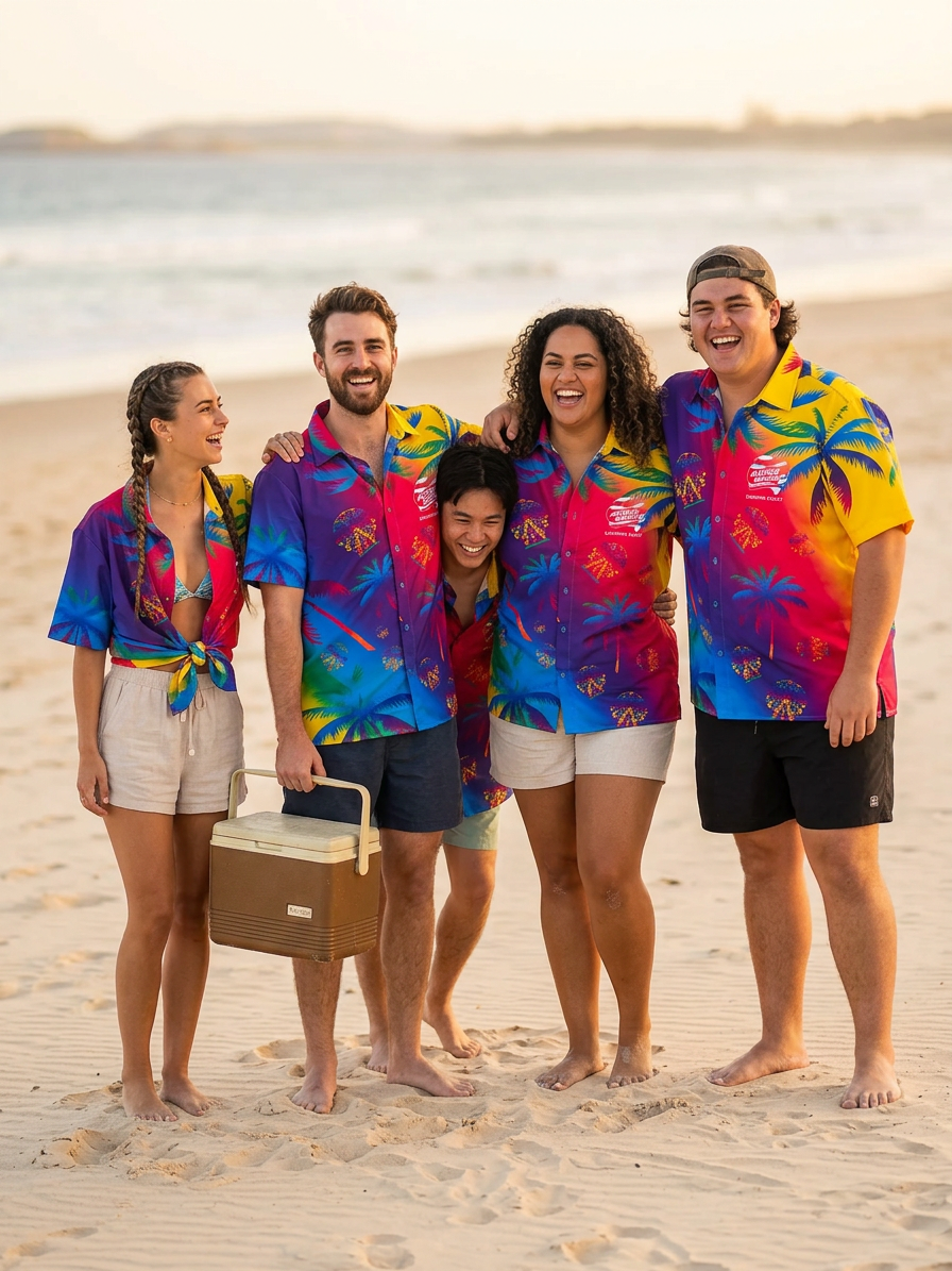 Fully Sublimated - Hawaiian Shirt - Aussie World