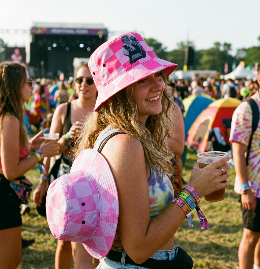 Bucket Hat (reversible) - Ben & Julz wedding