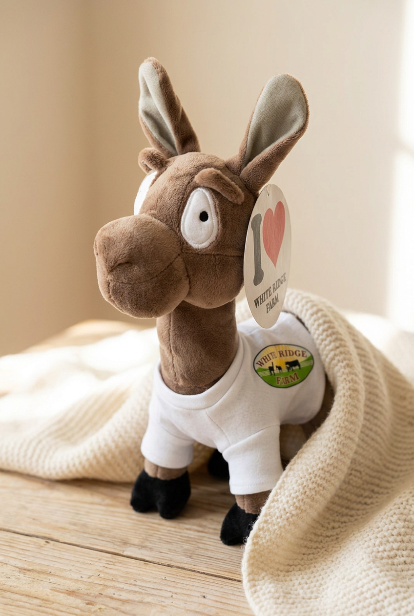 Plush Toy - Lama - White Ridge Farm