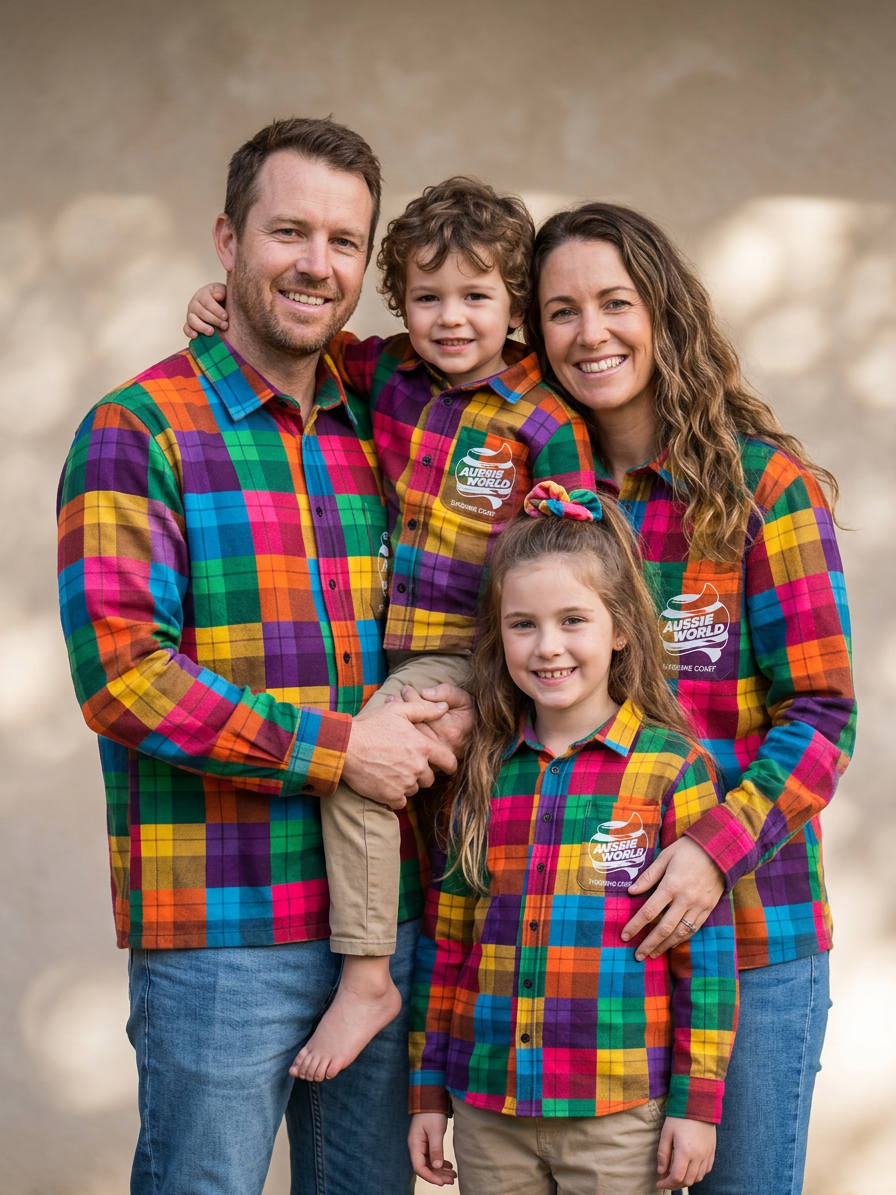 Fully Sublimated Flanno - Aussie World