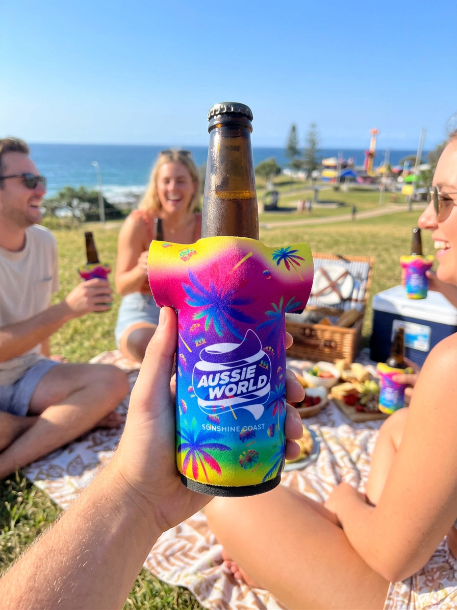 Stubby Cooler - Jersey Style - Aussie World