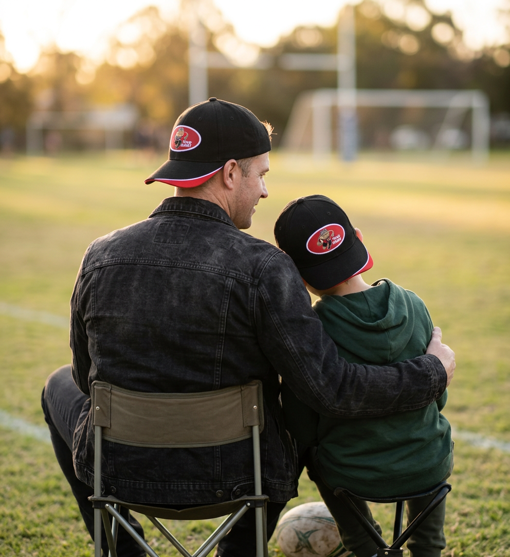 Cap with embroidery - Nambour Toad Rugby
