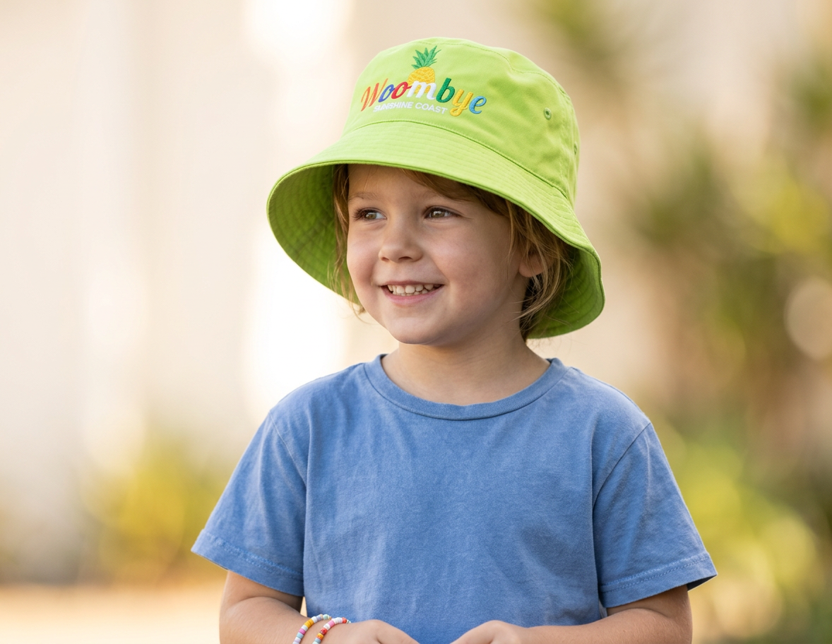 Bucket Hat with embroidery - Woombye