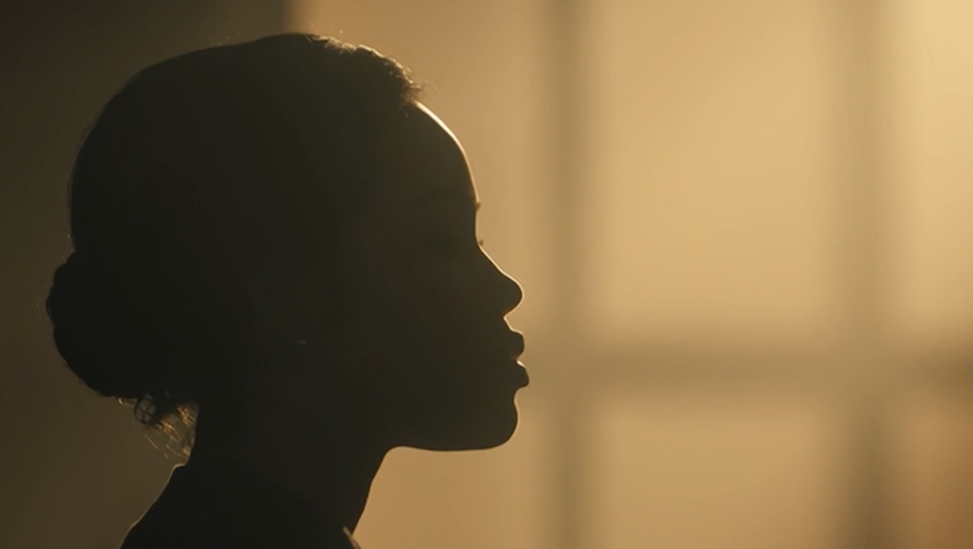 Module 4 preview image for Mastering the Theater of the Courtroom, showing a silhouetted profile in warm dramatic light.