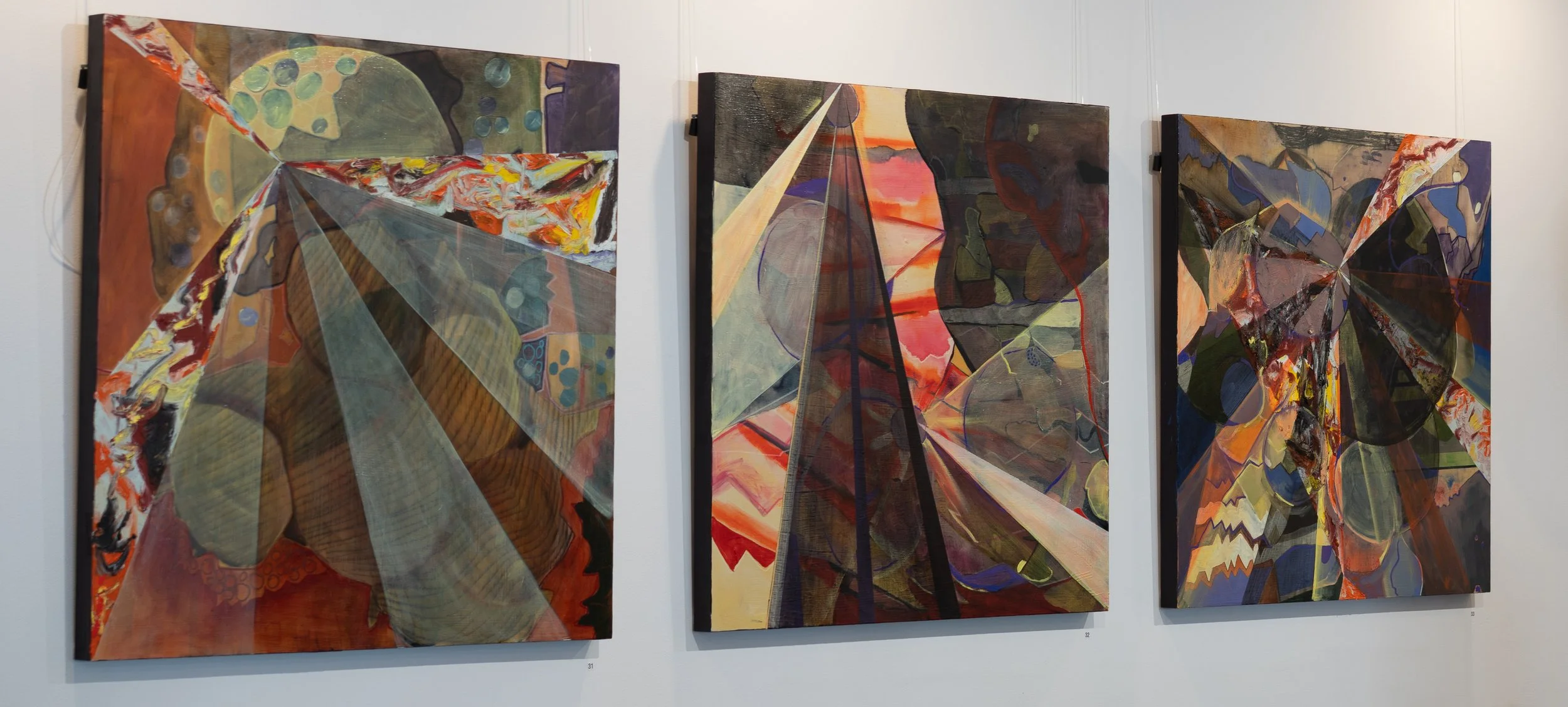 showing 3 of my Abstract landscape inspired images- all 76cmx76cm and mixed media on board.
***all still available*** please use the contact from for more information 