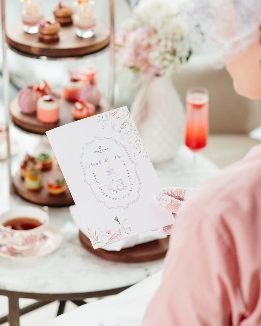 Spring Afternoon Tea Photography