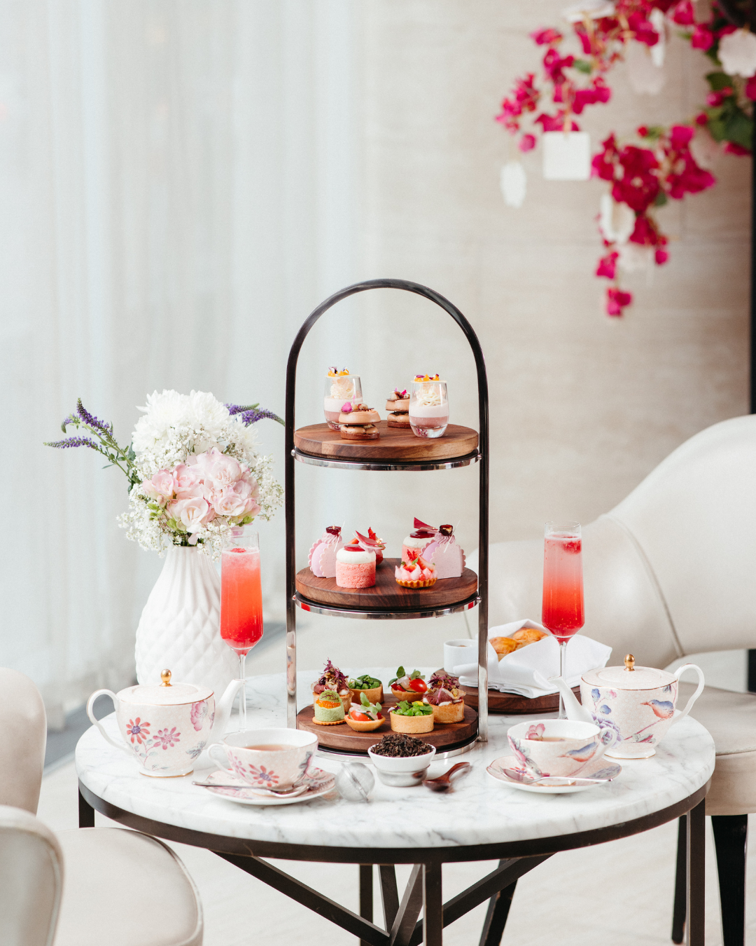 Spring Afternoon Tea Photography