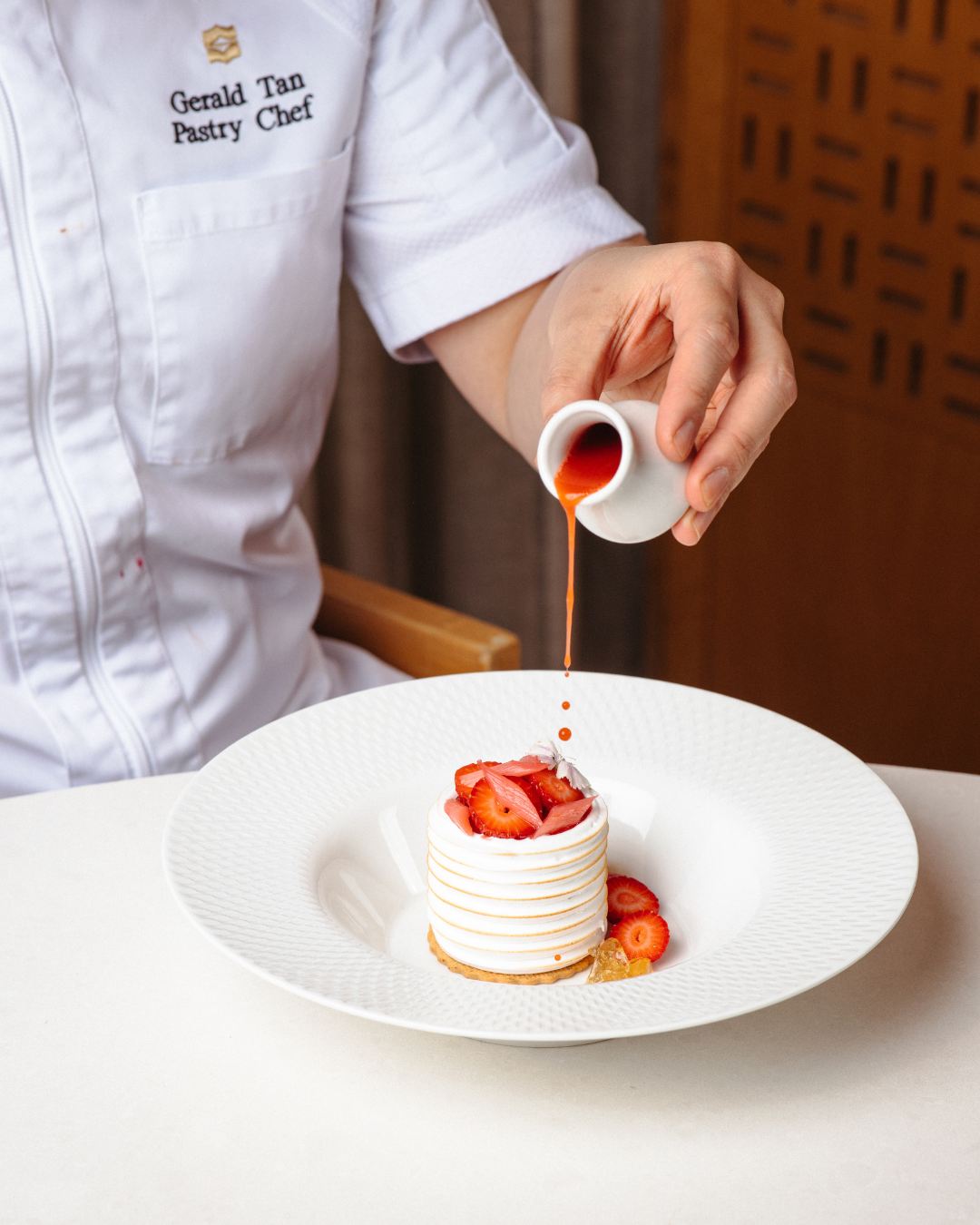 Dessert at bosk Toronto