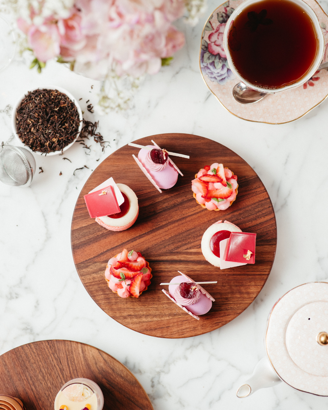 Spring Afternoon Tea Photography