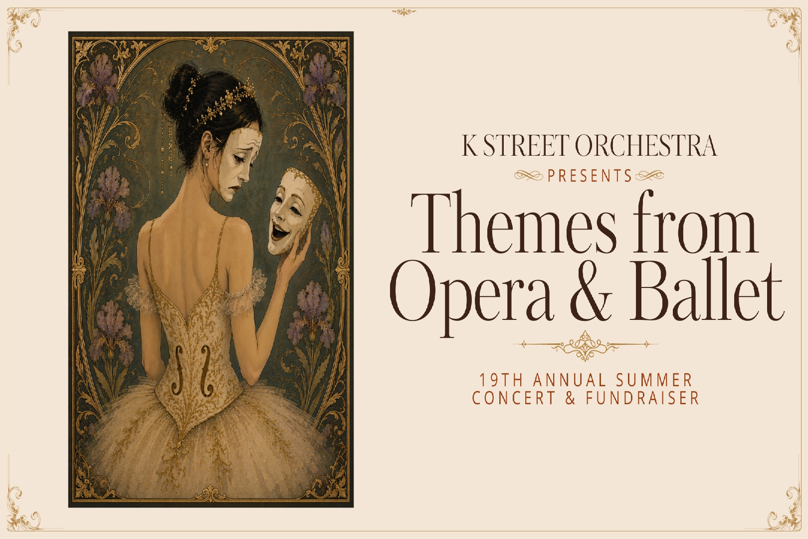 Themes from Opera & Ballet - 19th Annual Summer Concert & Fundraiser