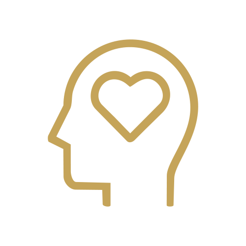 icon showing care for memory loss