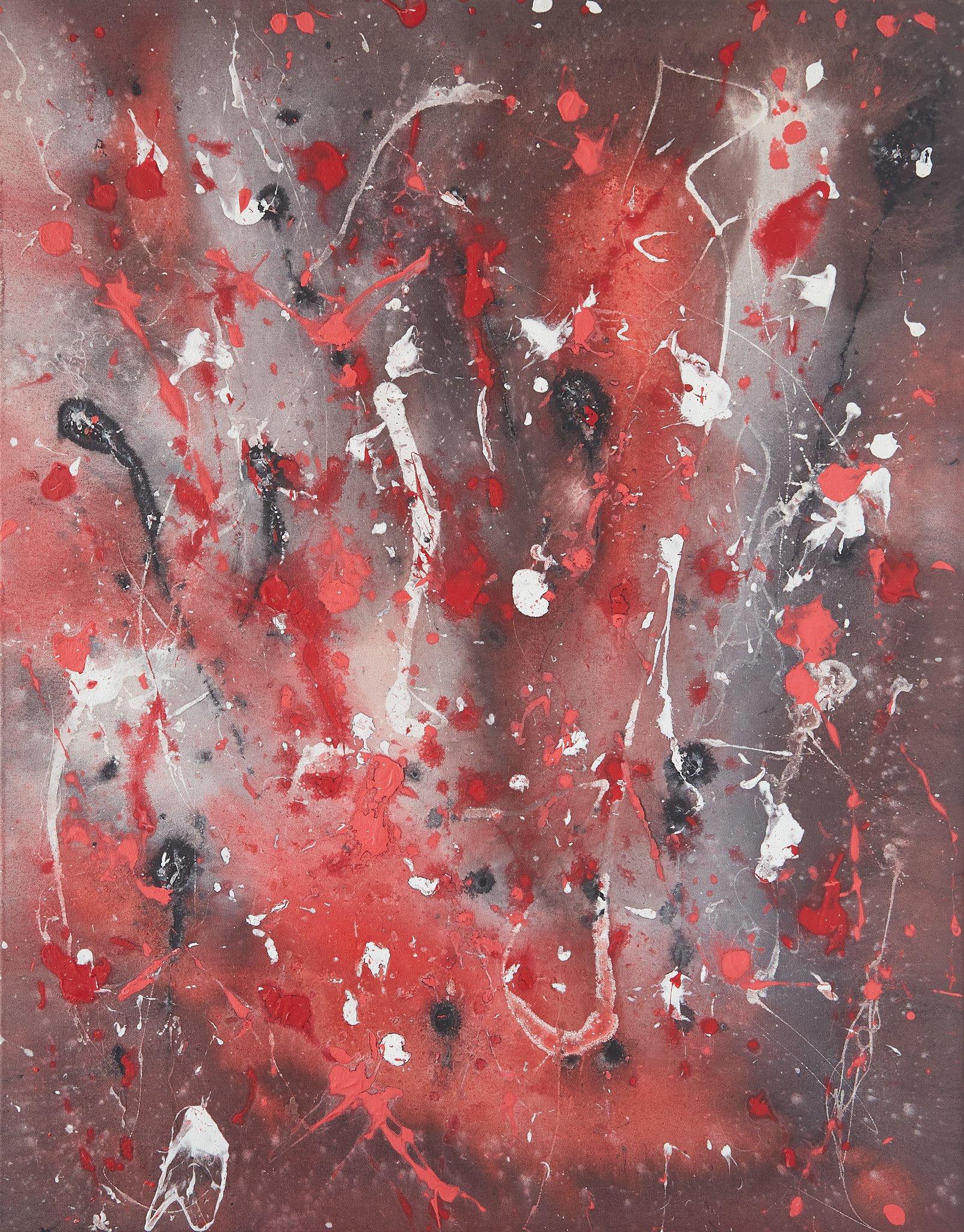 Coquelicots, 2026, 46" x 36"
