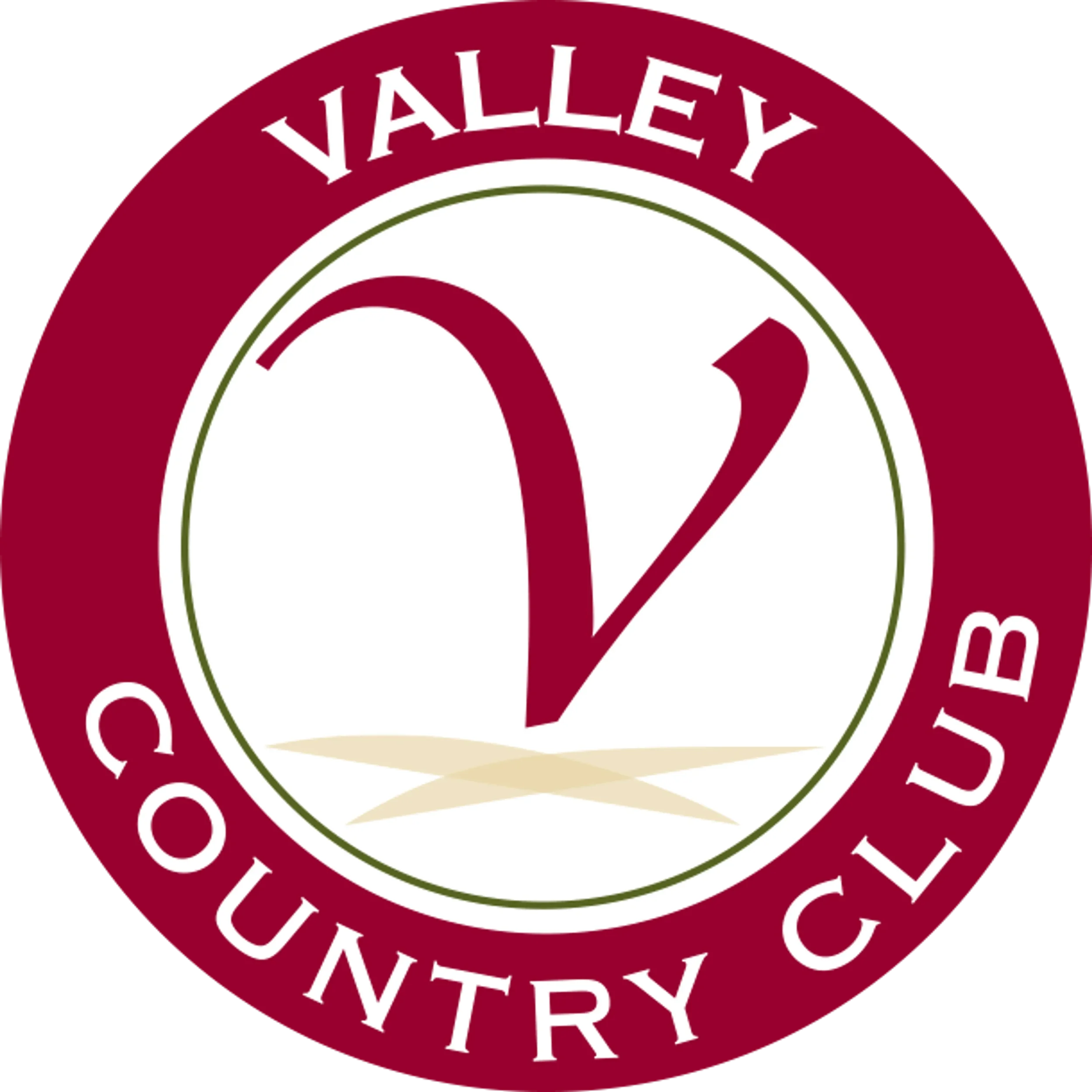 Logo of Valley Nursery in a circular design with maroon and white colors and green accents.
