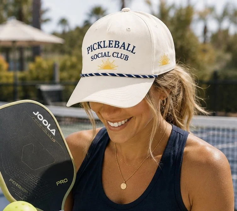 Pickleball Social Club Rope Hat