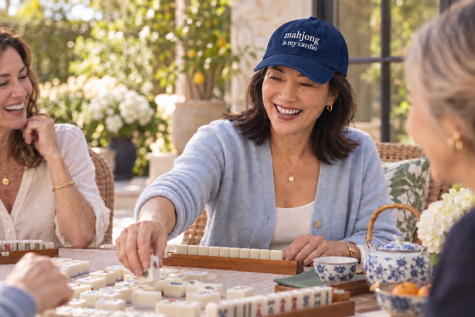 Mahjong Is My Cardio Dad Hat