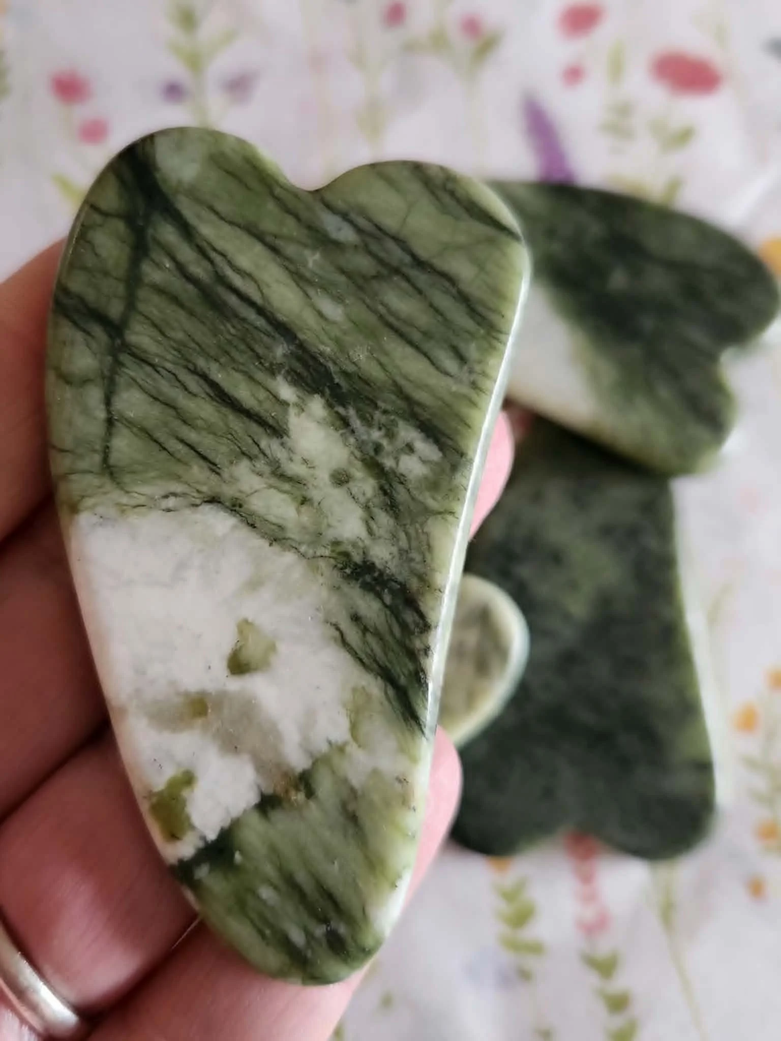 Natural Xiuyan Stone Gua Sha