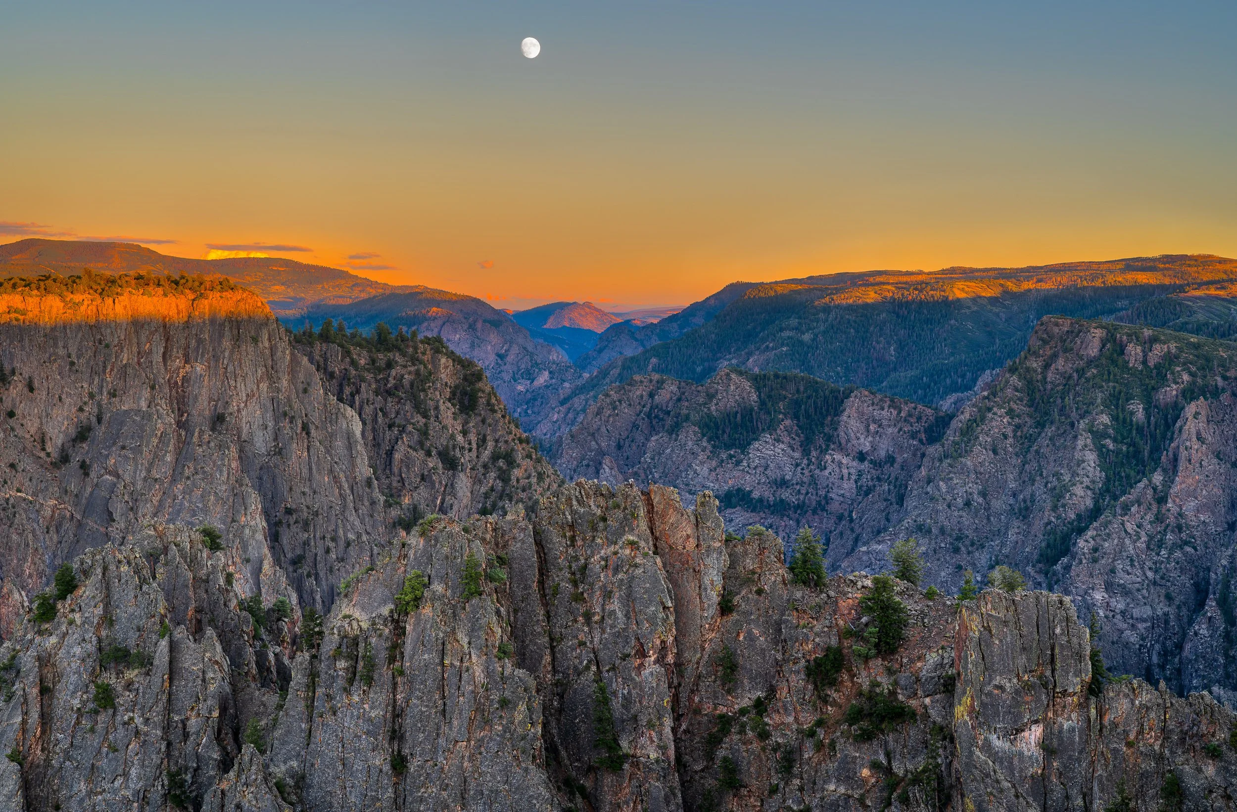 South Rim, Black Canyon of the Gunnison NP, CO.