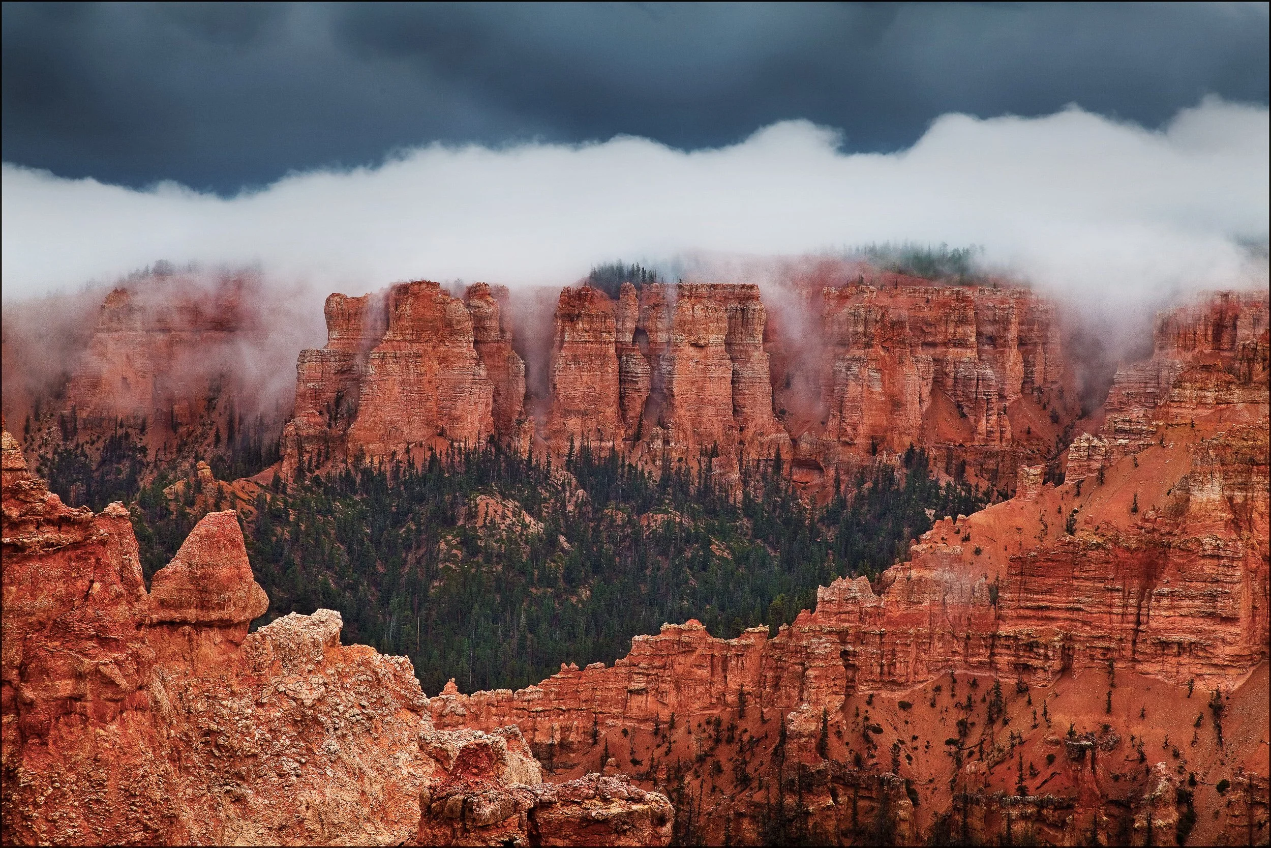 Receding Storm at Bryce Canyon NP, UT.