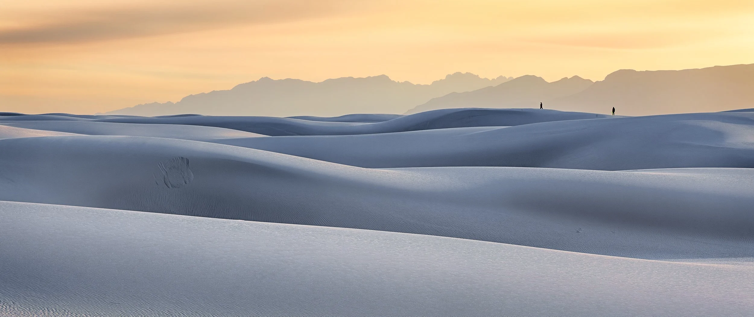 Golden Hour, White Sands National Monument, NM. 